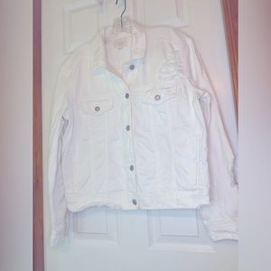 American Eagle Outfitters Women’s Denim Ripped Jacket